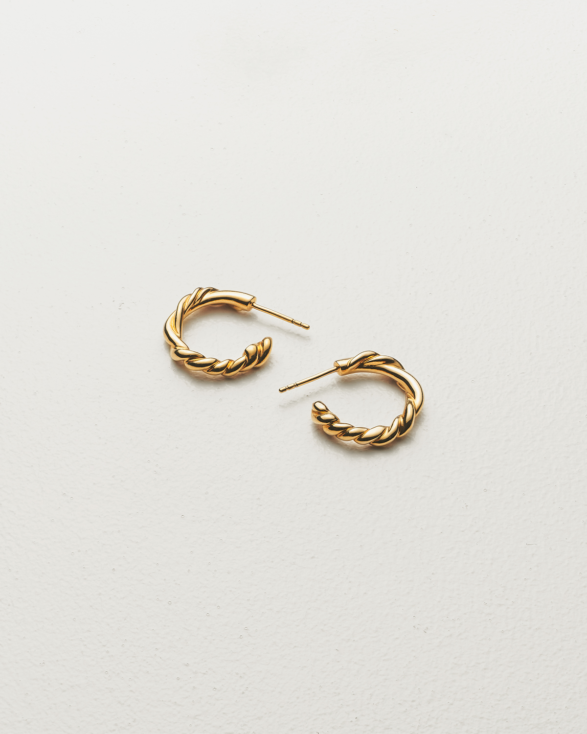 Roots Earrings / Gold