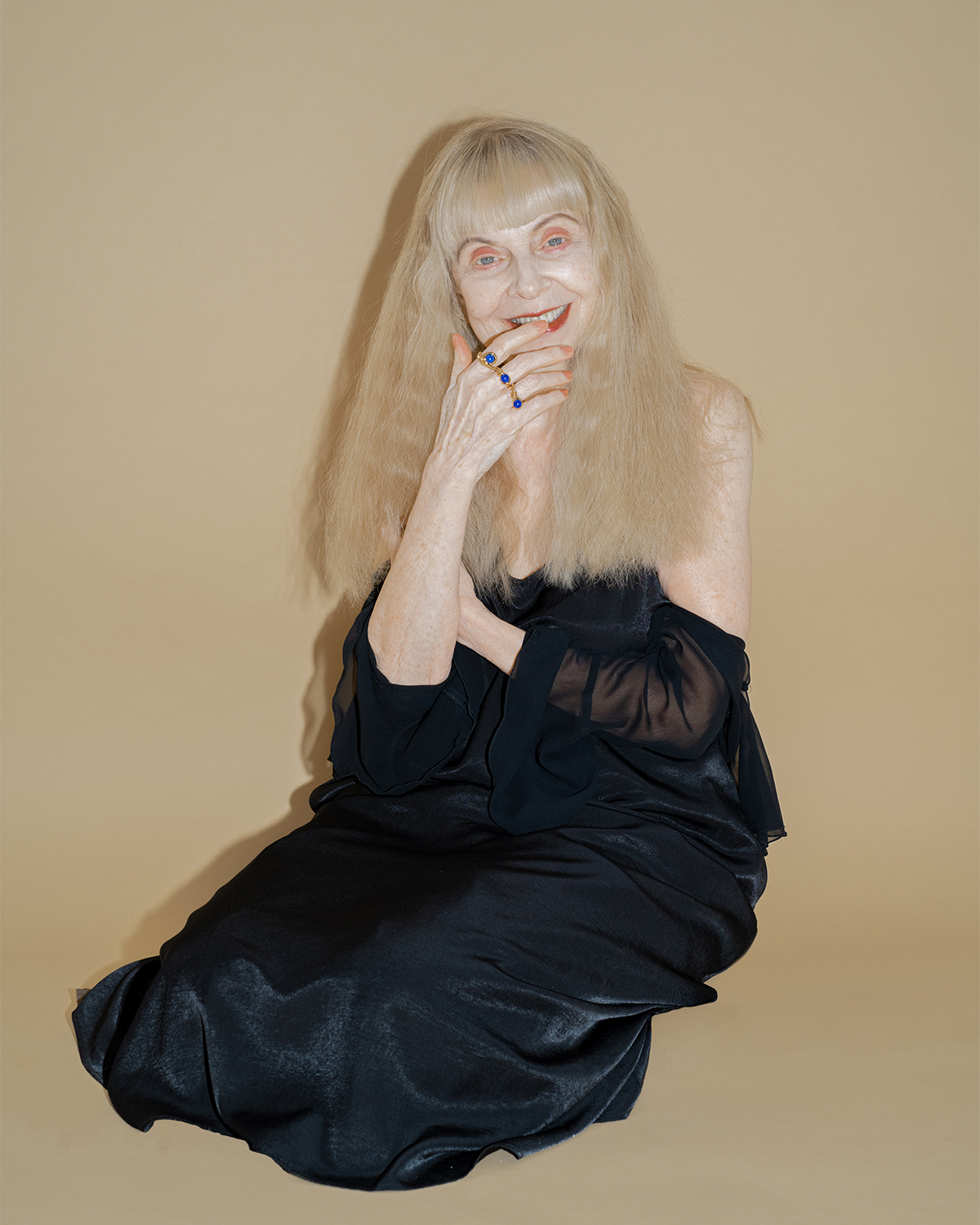 Kinomi Twist Ring - lapis lazuli 詳細画像