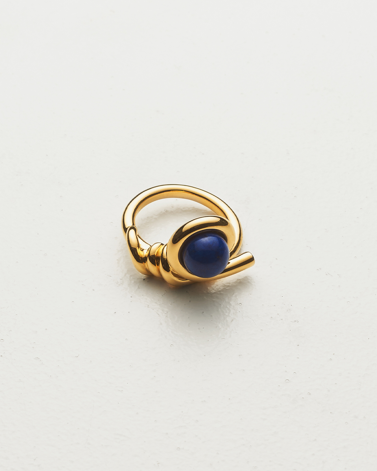 Kinomi Twist Ring - lapis lazuli 詳細画像