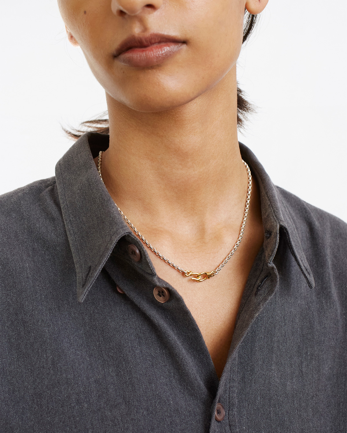 Fern Chain Necklace S 詳細画像