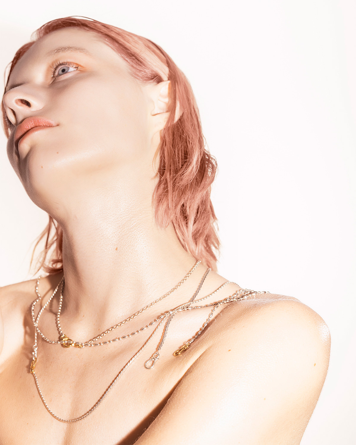 Fern Flat Chain Necklace S 詳細画像