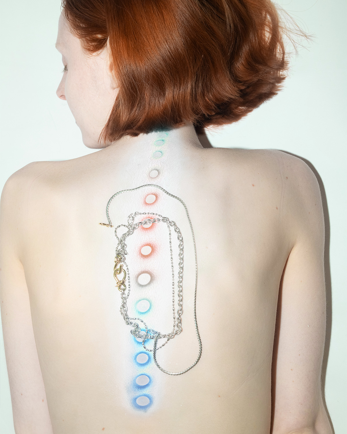 Fern Ball Chain Necklace S 詳細画像