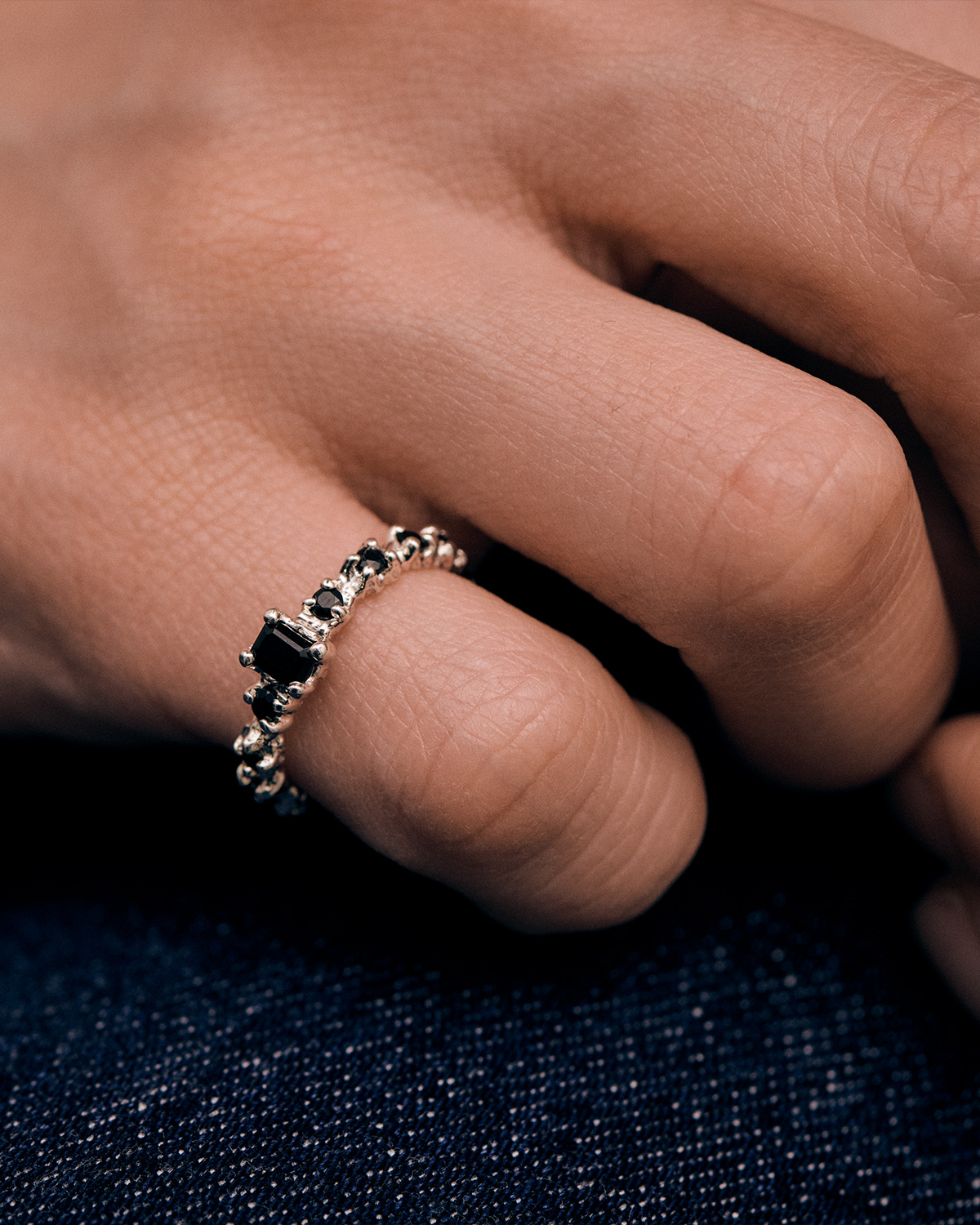 Lava Onyx Ring 詳細画像