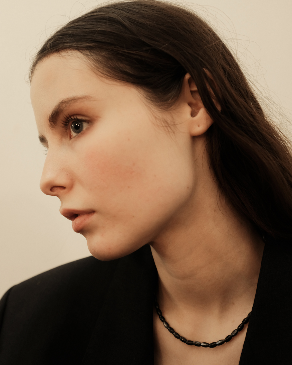 French Shell Beads Necklace 詳細画像