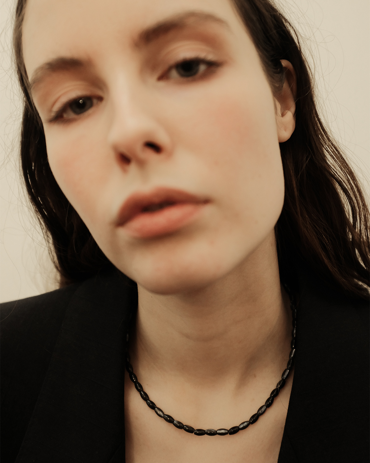 French Shell Beads Necklace 詳細画像