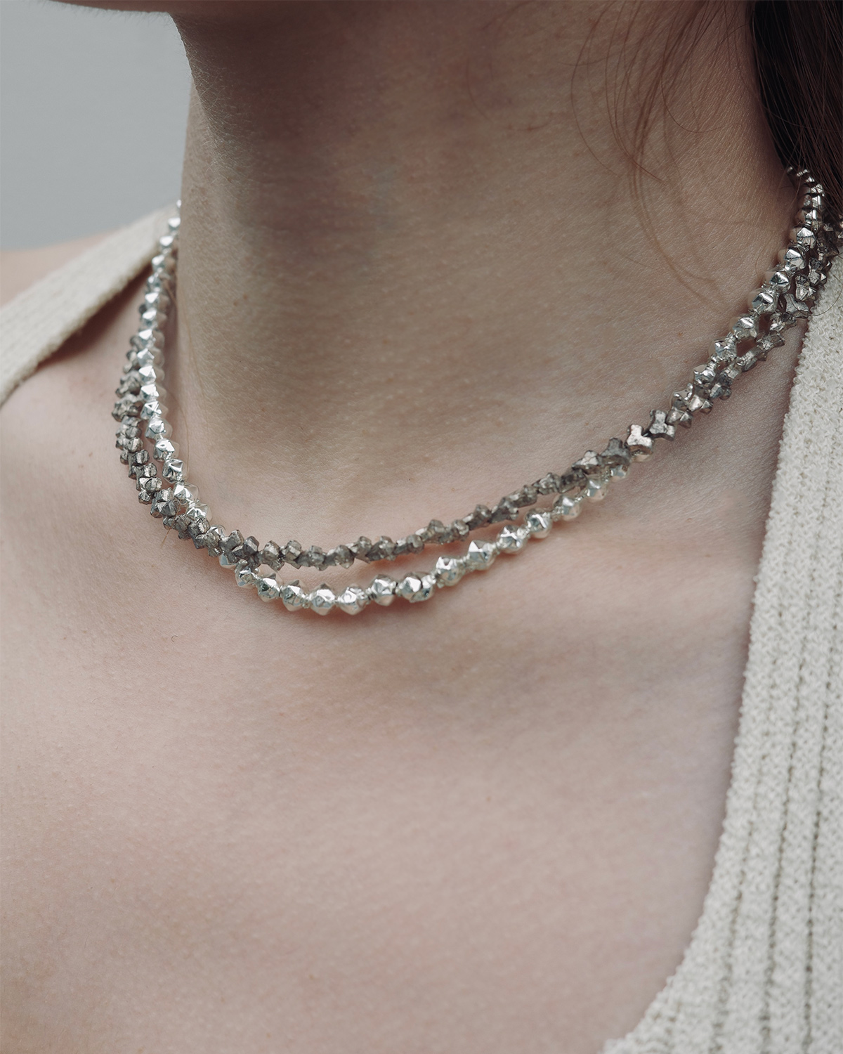 Souffle Beads Mame Necklace 詳細画像