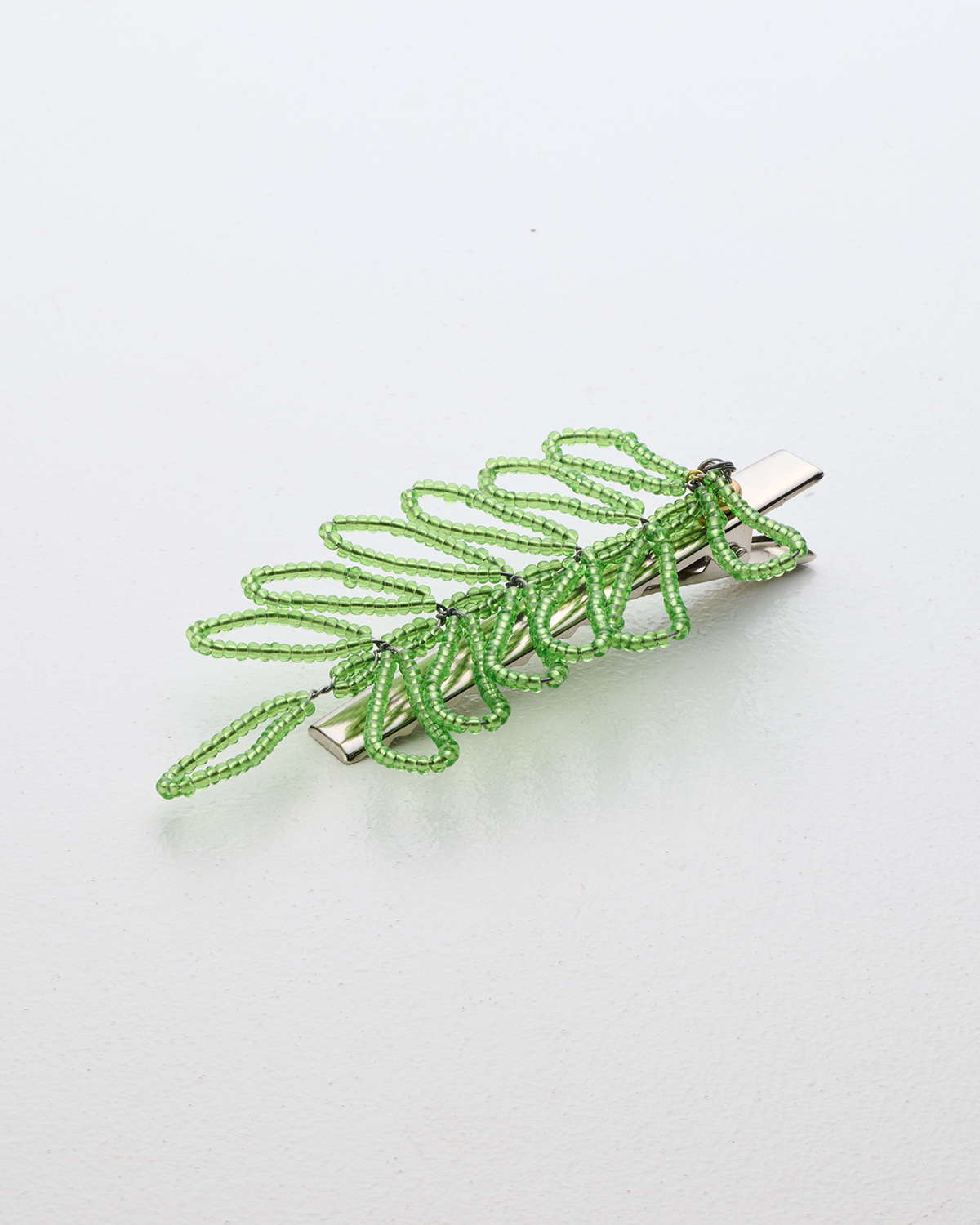 Leaf Beads Hair Clip